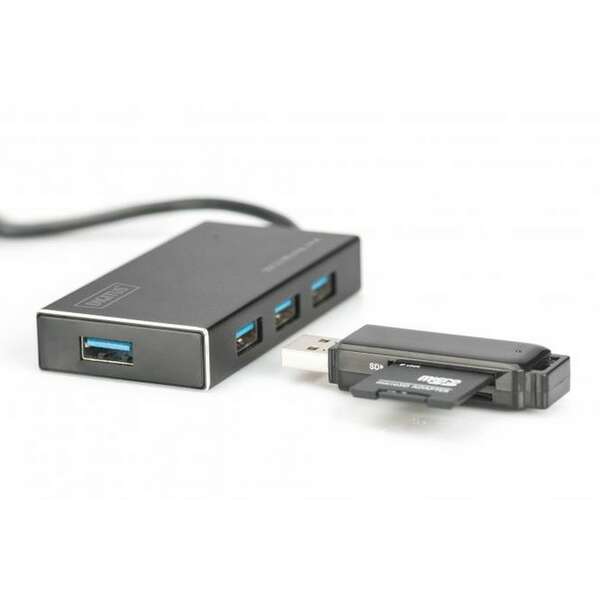 DIGITUS USB hub 4 3.0 porta