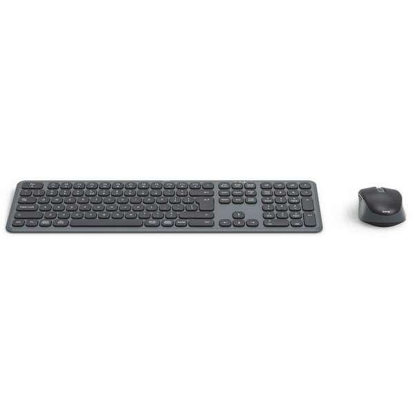 HAMA WKM-550 bezicna tastatura i mis, SRB, crna