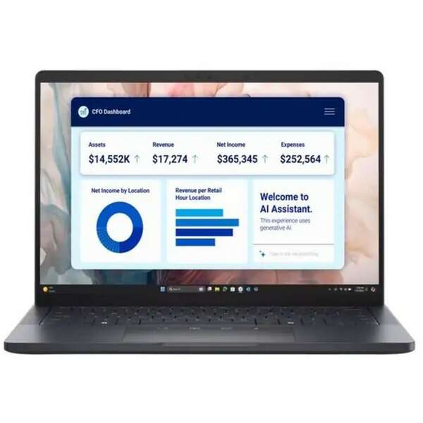 DELL Pro 13 Premium 13.3 inch FHD+ 400nits Core Ultra 7 266V 16GB 512GB SSD Intel Arc Backlit FP Win11Pro 3yr