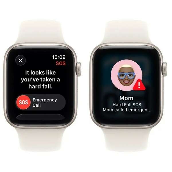 APPLE Watch SE 3 GPS 44mm Starlight Aluminium Case with Starlight Sport Band - M/L mehj4rk/a