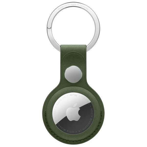 APPLE AirTag FineWoven Key Ring - Moss mgfx4zm/a