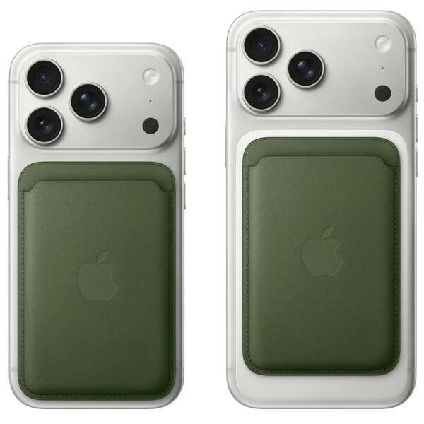 APPLE iPhone FineWoven Wallet with MagSafe – Moss mgh74zm/a