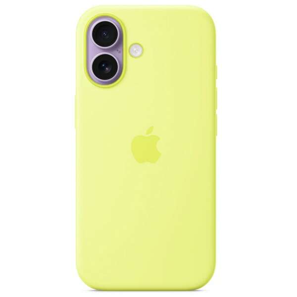 APPLE iPhone 17 Silicone Case with MagSafe - Neon Yellow mgev4zm/a