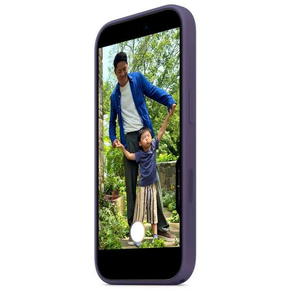 APPLE iPhone 17 Silicone Case with MagSafe - Purple Fog mgf04zm/a