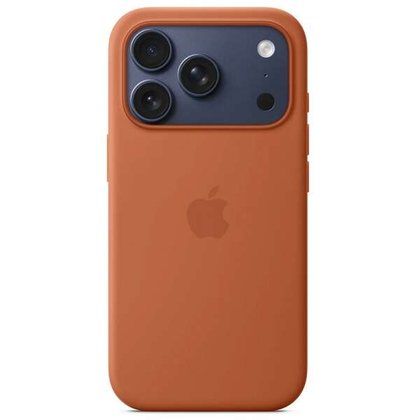 APPLE iPhone 17 Pro Silicone Case with MagSafe – Terra Cotta mgfj4zm/a