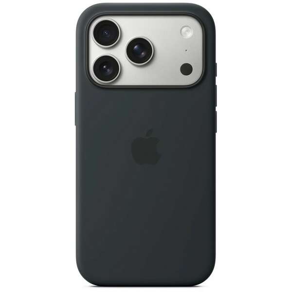 APPLE iPhone 17 Pro Silicone Case with MagSafe – Black mgfk4zm/a