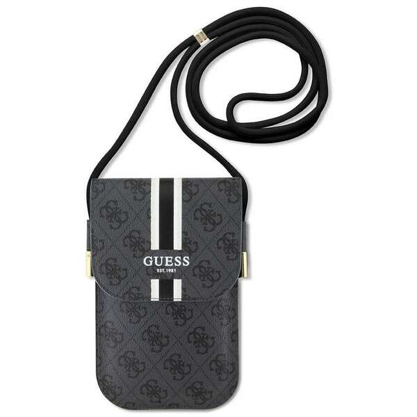 GUESS Leather Phone bag Black