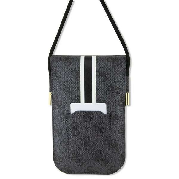 GUESS Leather Phone bag Black