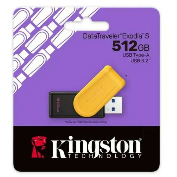 KINGSTON Flash pen 512GB DataTraveler Exodia S 3.2