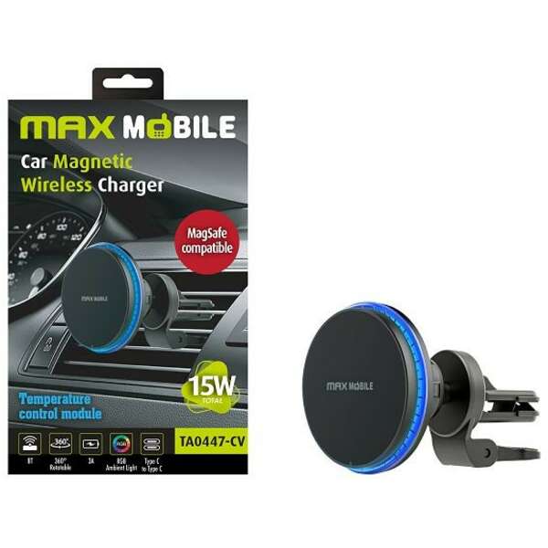MAX MOBILE TA0447-CV, MAGSAFE VENT punjac+drzac