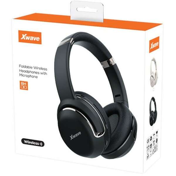 X WAVE TWS600 Black Bluetooth Stereo/FM/Aux/microSD/Mic