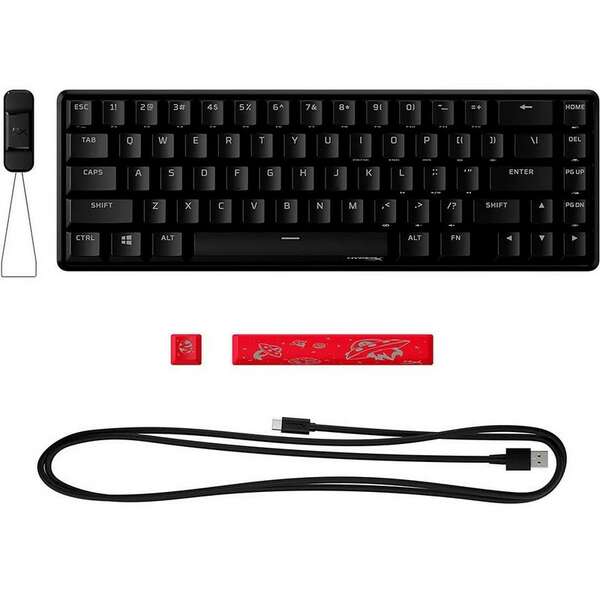 HYPERX Alloy Origins 65, Gaming mehanicka tastatura, Red, US, HKBO1T-RD-US/N (4P5D6AA)