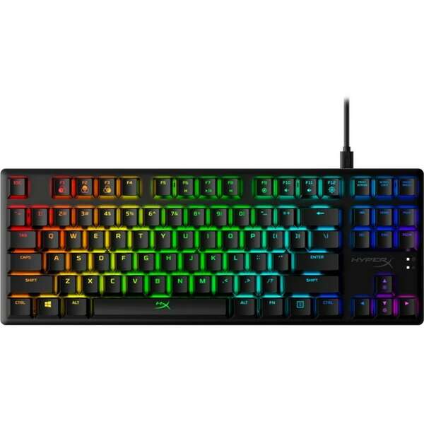 HYPERX Alloy Origins Core HX Aqua, Gaming tastatura, crna, HX-KB7AQX-US (4P5P1AA)