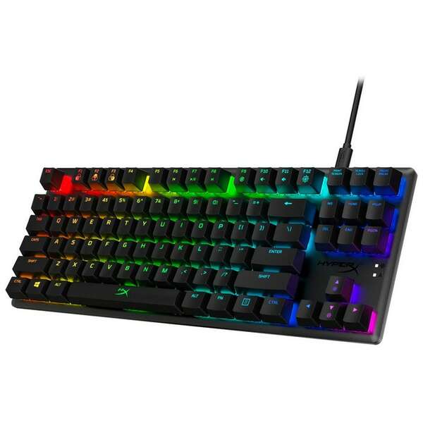 HYPERX Alloy Origins Core HX Blue, Gaming tastatura, crna, HX-KB7BLX-US (4P5P2AA)
