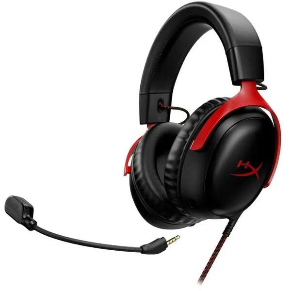 HYPERX Cloud III, Gaming slusalice, black/red (727A9AA)