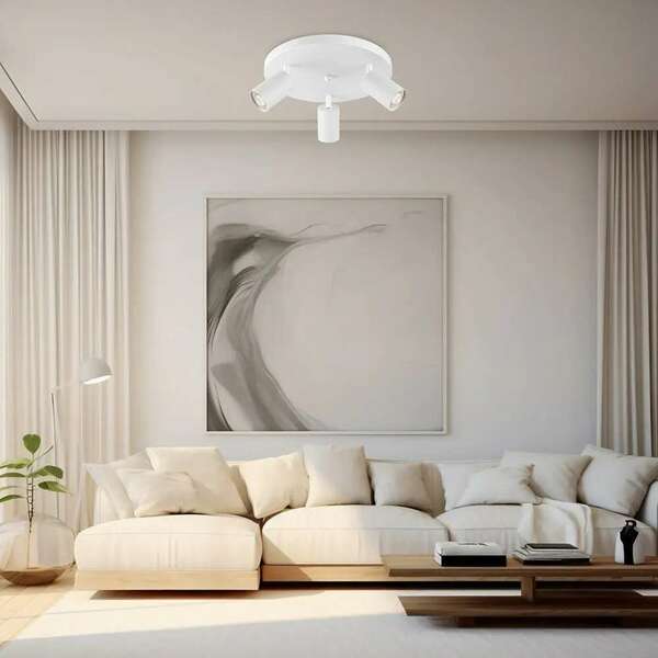 BRAYTRON BRY-BETA-RND_3-WHT-GU10-SPOTLIGHT