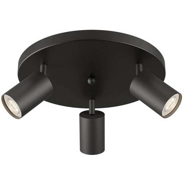 BRAYTRON BRY-BETA-RND_3-BLC-GU10-SPOTLIGHT