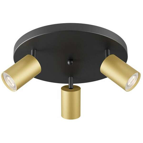 BRAYTRON BRY-BETA-RND_3-GLD-GU10-SPOTLIGHT