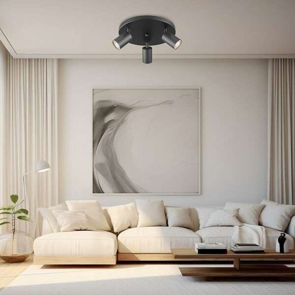 BRAYTRON BRY-BETA-RND_3-GLD-GU10-SPOTLIGHT