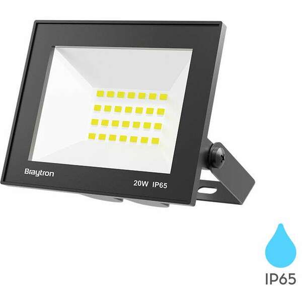 BRAYTRON BRY-FLOOD-CF-20W-BLC-6500K-IP65-LED FLOODLIGHT