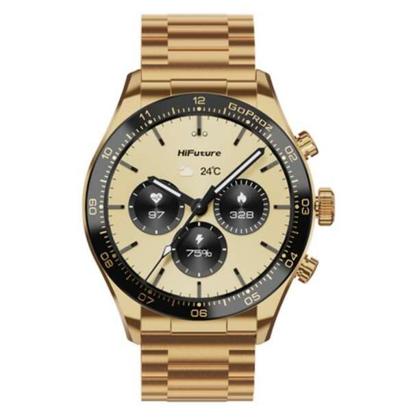 HIFUTURE Smart Watch Go Pro2 Black Gold