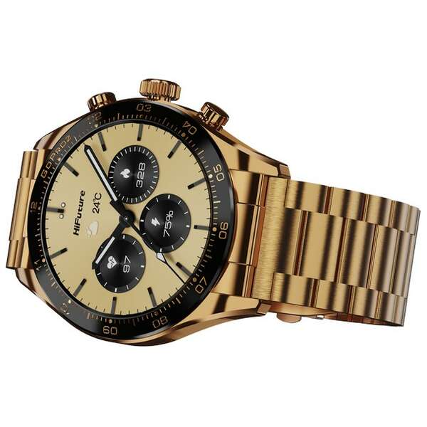 HIFUTURE Smart Watch Go Pro2 Black Gold