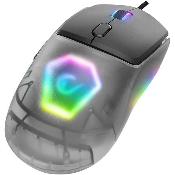 RAMPAGE Hyalo M1 Black, 3 Interchangeable Covers