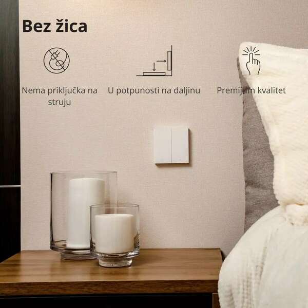 AQARA Wireless Remote Switch H1 (double rocker) WRS-R02