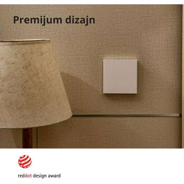 AQARA Smart Wall Switch H1 (with neutral, single rocker) WS-EUK03