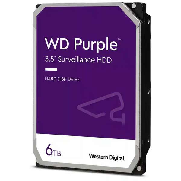 WESTERN DIGITAL Caviar 6TB SATA6 256MB WD64PURZ Purple