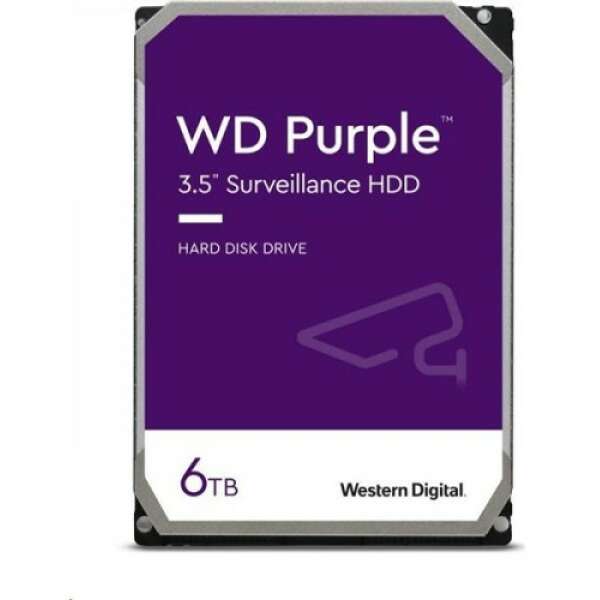 WESTERN DIGITAL Caviar 6TB SATA6 256MB WD64PURZ Purple