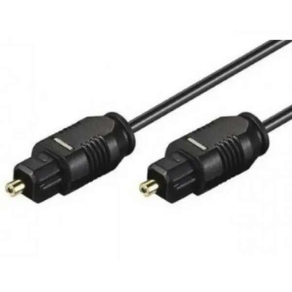 E-GREEN Kabl Opticki Audio 2.2mm sa Toslink konektorima M/M 2m crni
