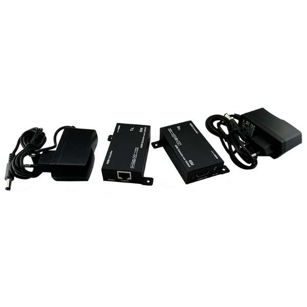 E-GREEN Adapter - Konvertor HDMI extender - RJ45 Cat5e/6  (2kom)