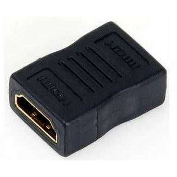 E-GREEN Adapter HDMI (F) - HDMI (F) nastavak, crni