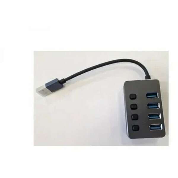 E-GREEN USB 3.0 - HUB Superbrzi 4port USB 3.0 sa prekidacima 