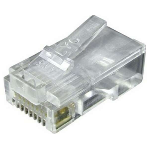 E-GREEN RJ-45 8/8 UTP konektor Cat5e