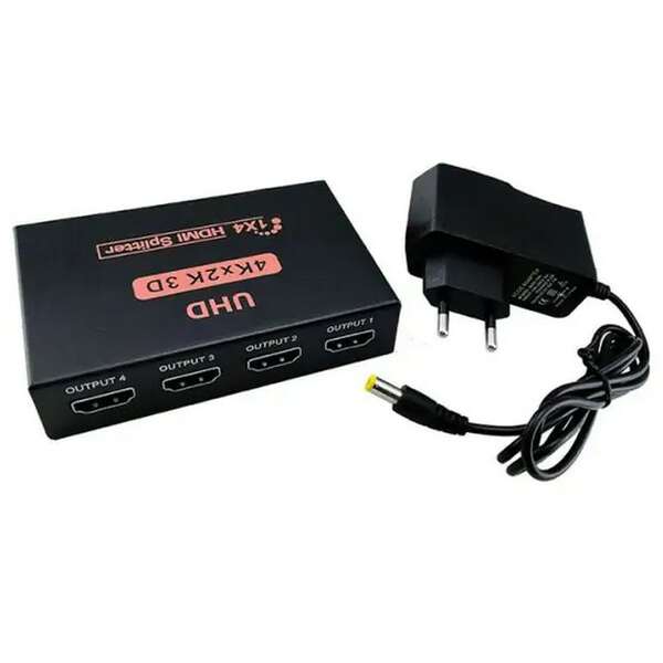 E-GREEN 2.0 HDMI spliter 1x in - 4x out 4K x 2K Activ
