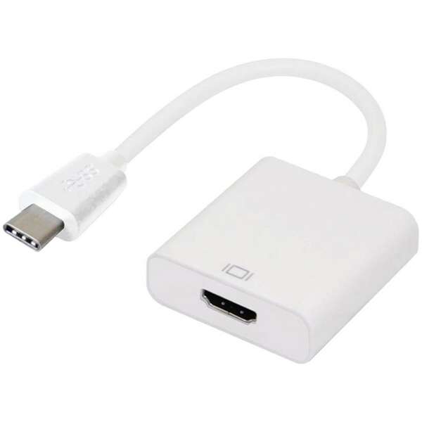 E-GREEN Adapter USB 3.1 tip C (M) - HDMI (F) sivi