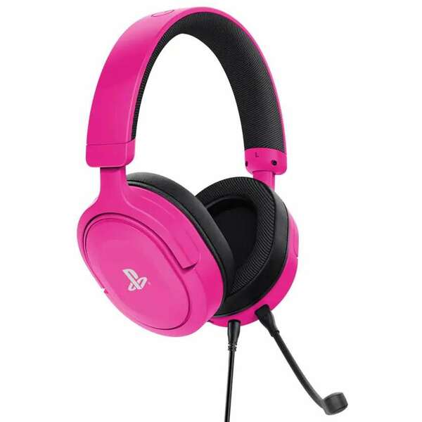 TRUST GXT498P Forta Headset Pink PS5