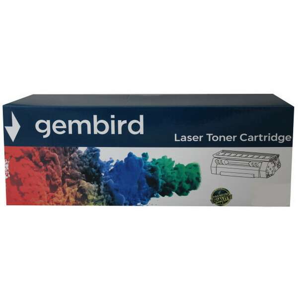 Toner Gembird 207A(W2210A) M255/M283 zam. kaseta za HP Black 1.35k (bez cipa)