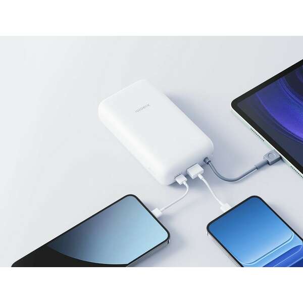 XIAOMI Power Bank 20000mAh 22.5W (Integrated Cable) GL Light Gray BHR9738GL