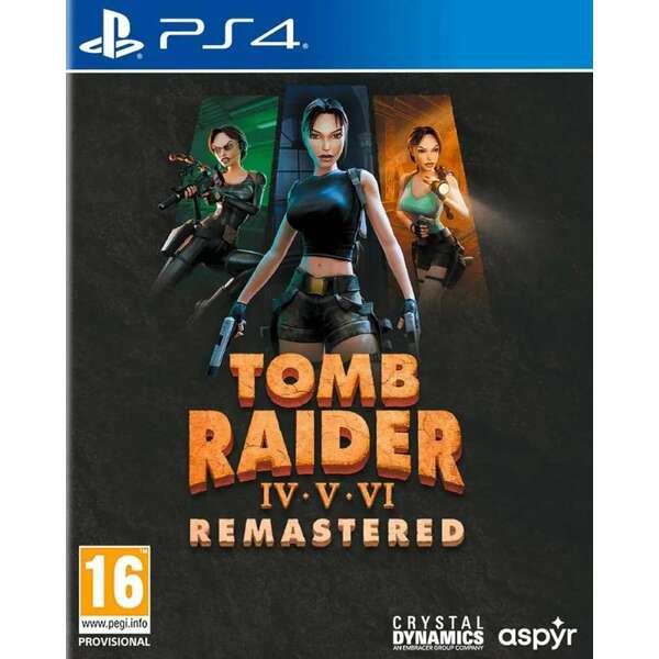 SONY PS4 Tomb Raider IV-VI Remastered Starring Lara Croft