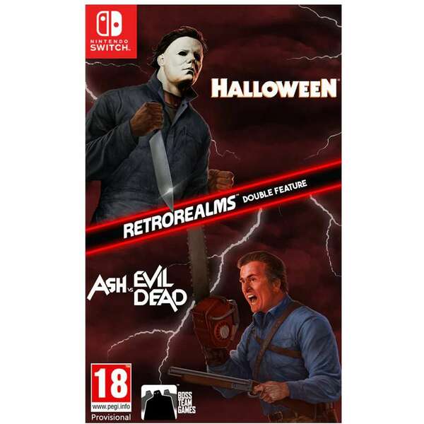 NINTENDO Switch Halloween and Ash vs Evil Dead RetroRealms Double Feature