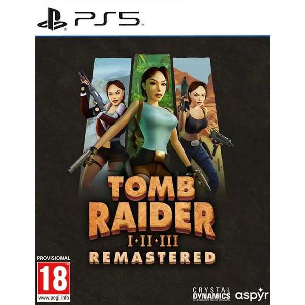 SONY PS5 Tomb Raider I-III Remastered Starring Lara Croft