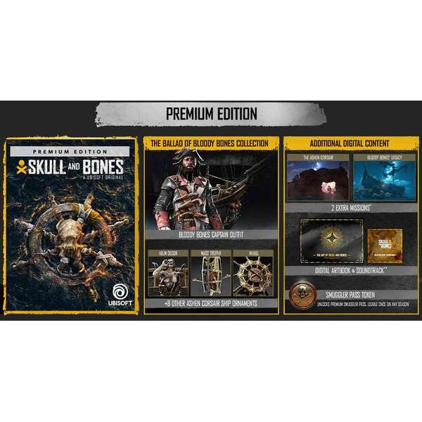 SONY PS5 Skull and Bones - Premium Edition