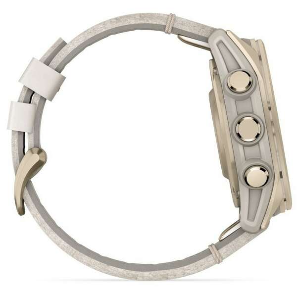 GARMIN Fenix 8 43mm Sapphire Fog Gray Leather