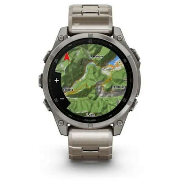 GARMIN Fenix 8 47mm Sapphire Titanium Band