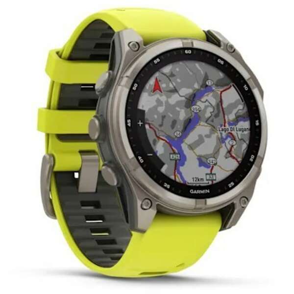 GARMIN Fenix 8 47mm Sapphire Solar Yellow