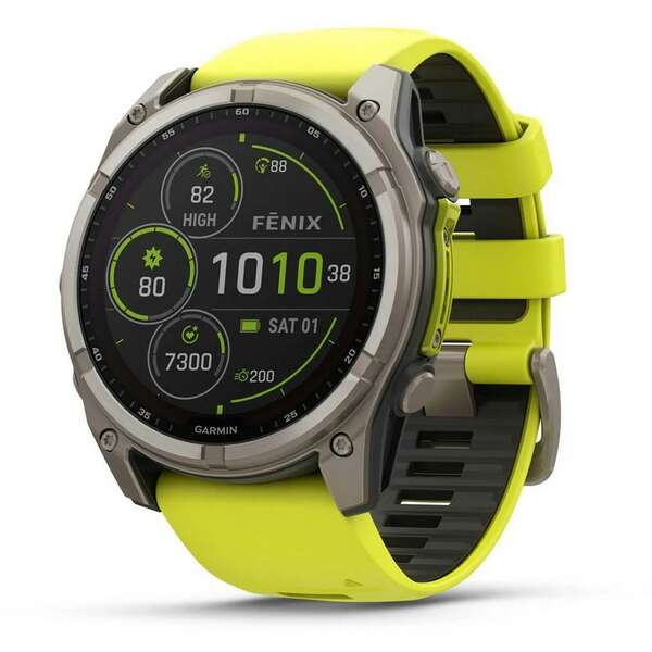 GARMIN Fenix 8 51mm Sapphire Solar Yellow