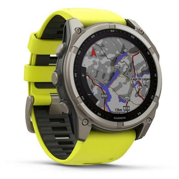 GARMIN Fenix 8 51mm Sapphire Solar Yellow